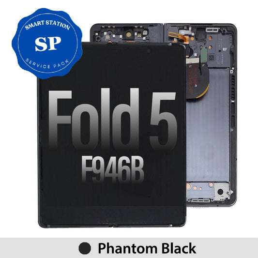 [Service Pack] Samsung Galaxy Z Fold5 Screen with Frame GH82-34738A- Black (Blackout issue fix: https://youtu.be/CEnwc6FKJLk) (Copy)