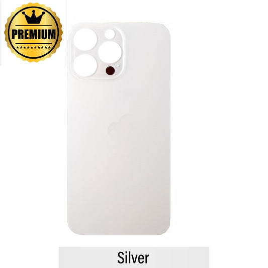 [TQ1] Rear Glass Replacement for iPhone 14 Pro Max-Silver