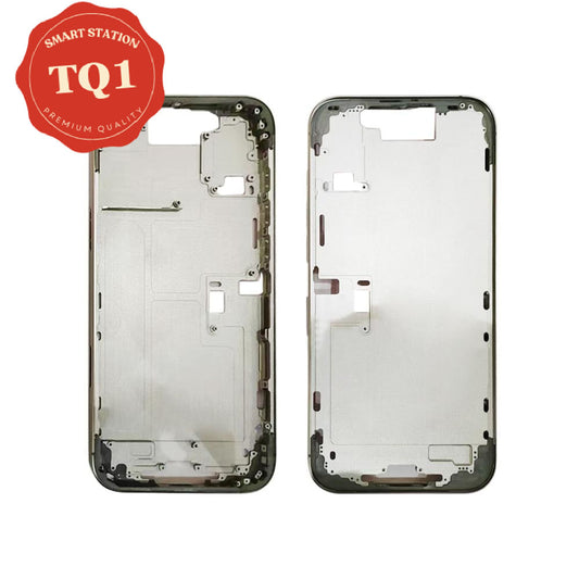[TQ1] Chassis Mid Frame Cover Replacement Assembly for iPhone 16 Pro Max-Natural (With SIM Tray Version)