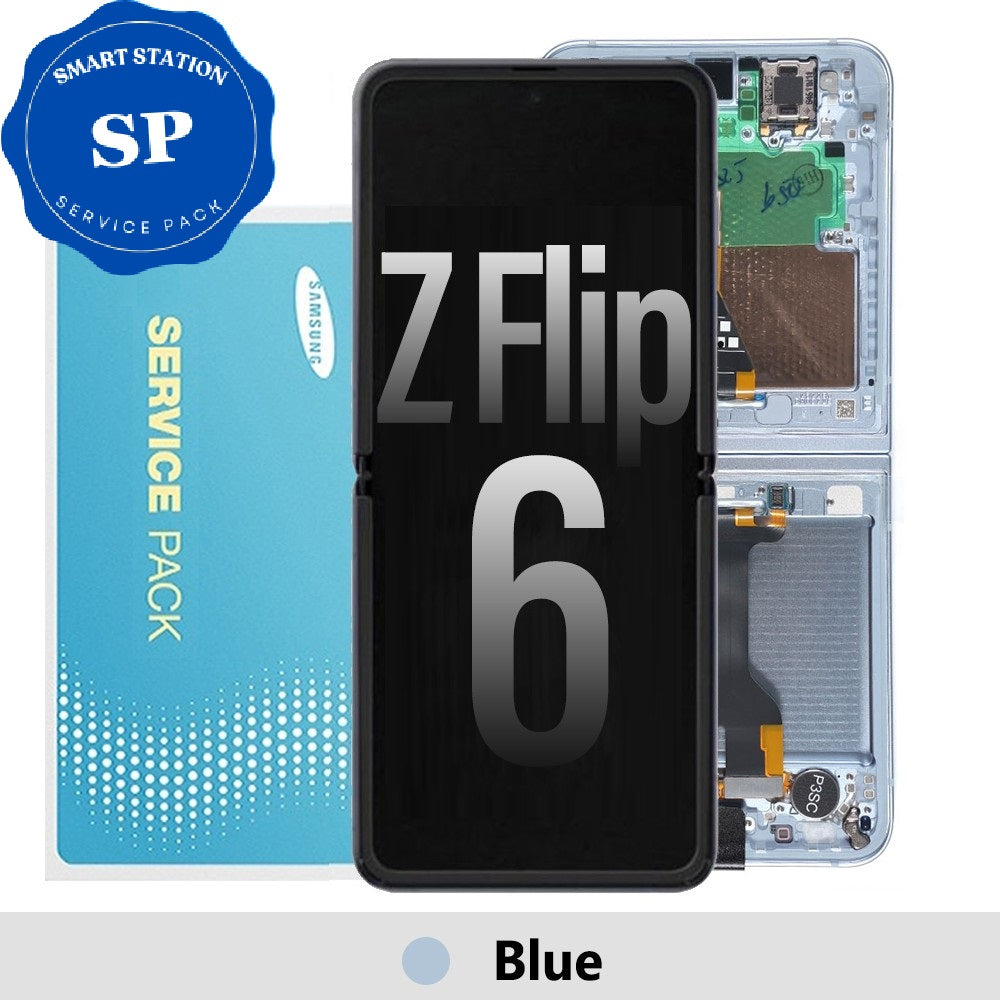 [Service Pack] Samsung Galaxy Z Flip6 F741B Screen Digitizer GH82-35014C-Blue