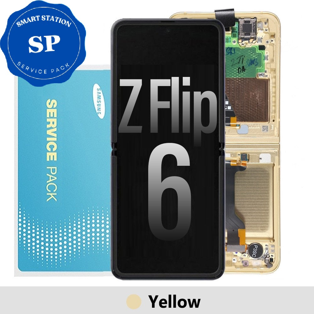 [Service Pack] Samsung Galaxy Z Flip6 F741B Screen Digitizer GH82-35014B-Yellow