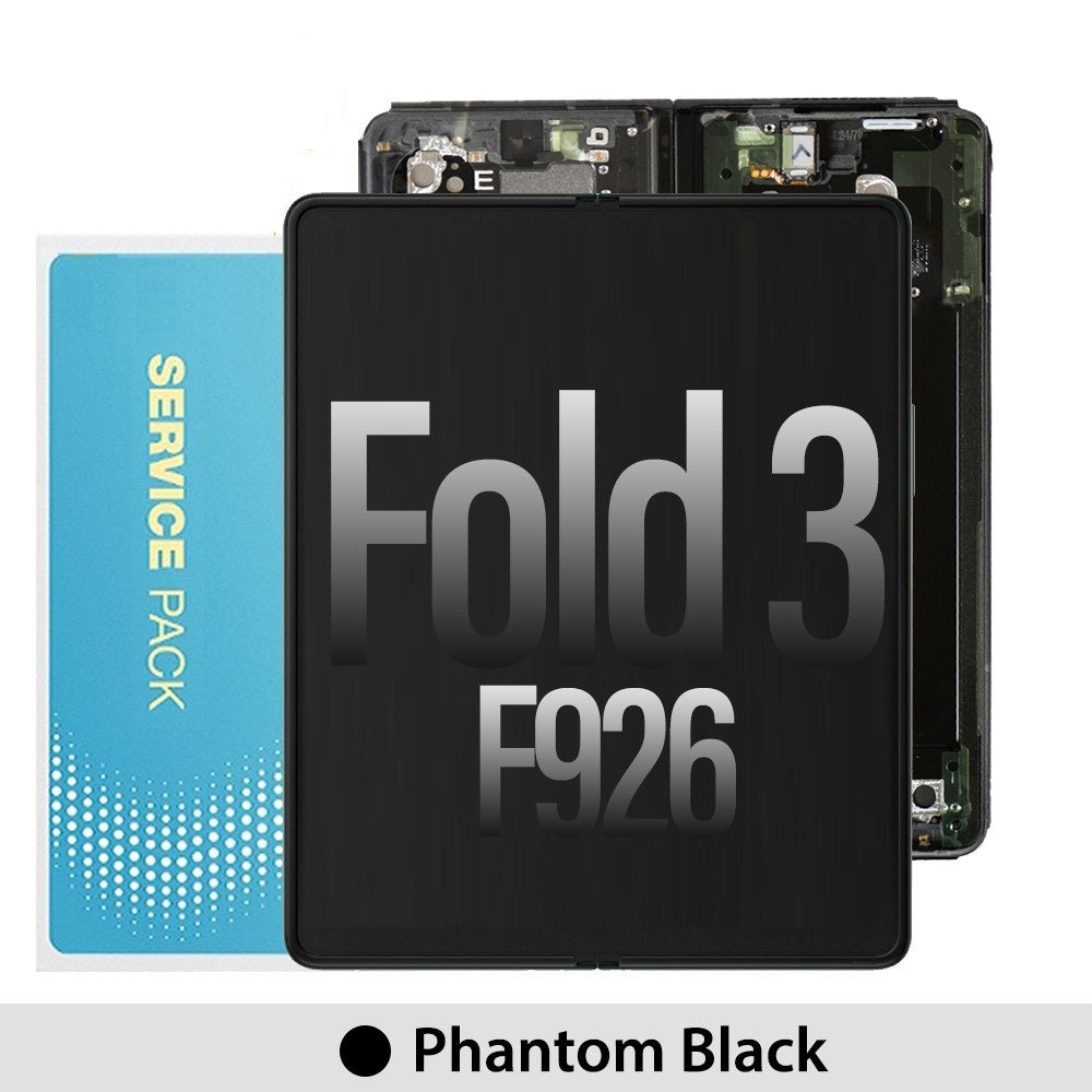 Samsung Galaxy Z Fold3 5G F926B Screen Digitizer Without Battery - Phantom Black (Original)
