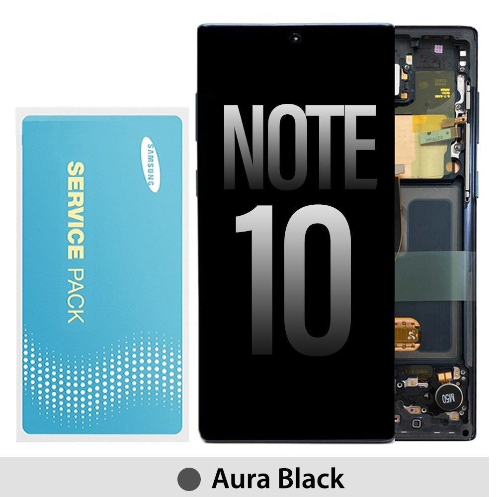 [Service Pack] Samsung Note 10 Screen Replacement-Black