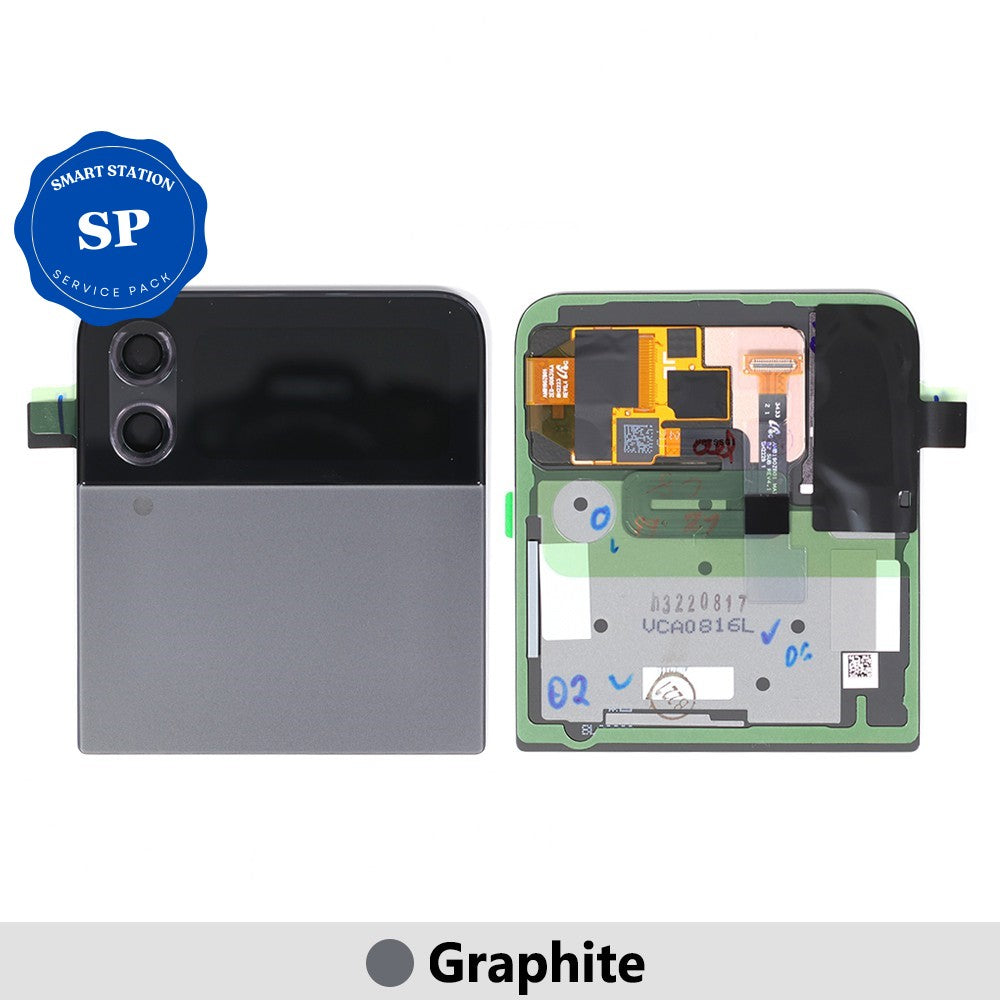 [Service Pack] Samsung Galaxy Z Flip4 F721B Outer LCD Screen Replacement GH97-27947A-Graphite