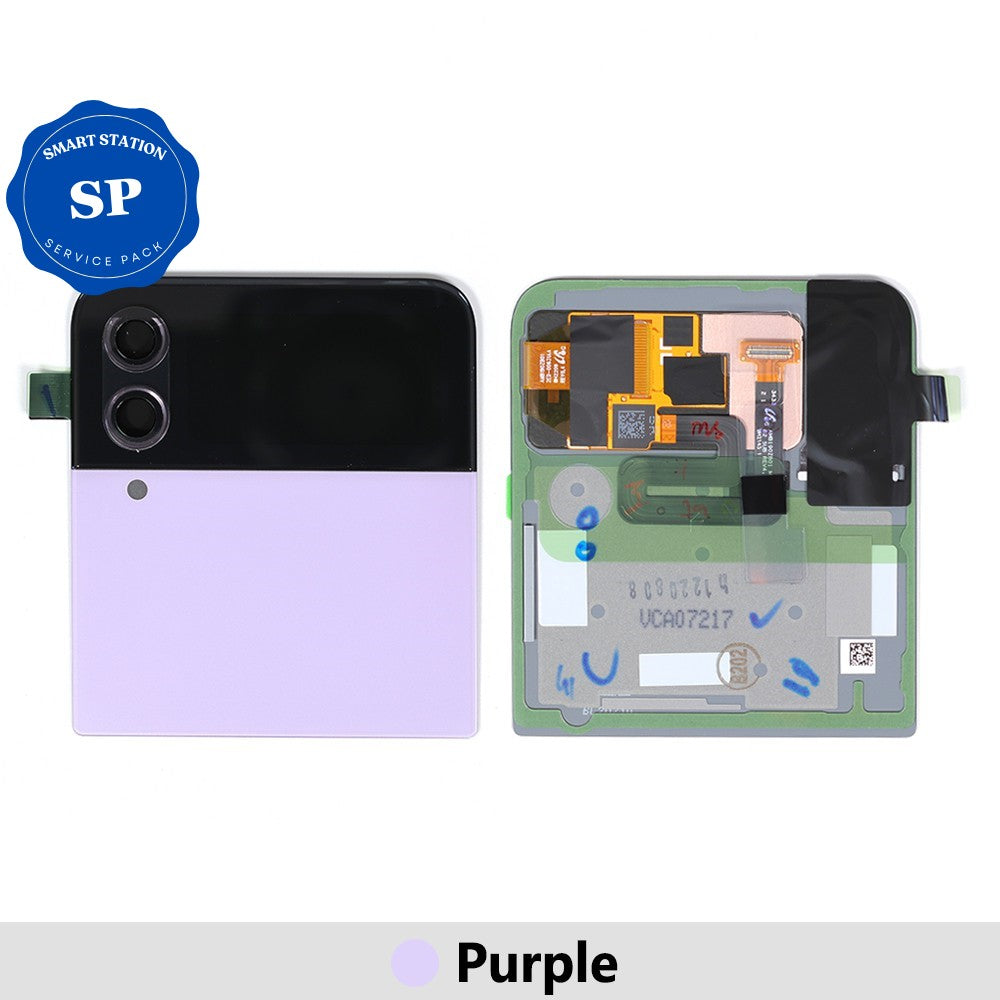 [Service Pack] Samsung Galaxy Z Flip4 F721B Outer LCD Screen Replacement GH97-27947B-Purple