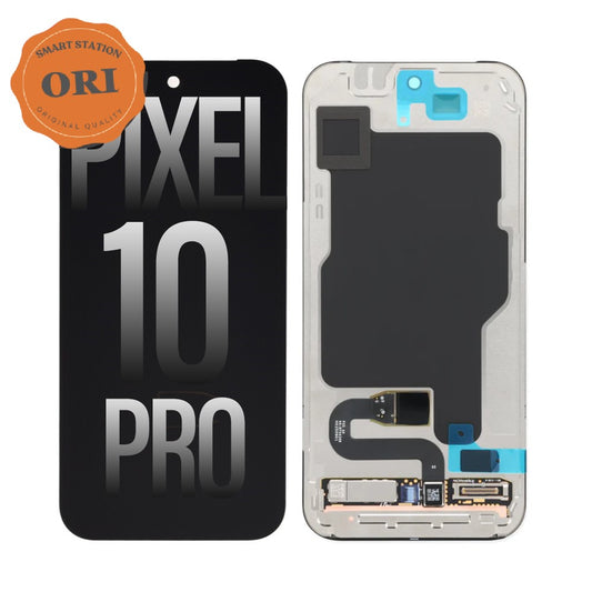 [ORIGINAL] Google Pixel 10 Pro OLED Screen Digitizer with Bezel Frame and Fingerprint Sensor