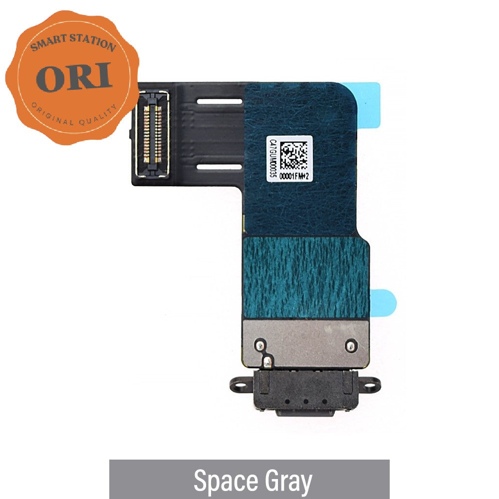 [Original] Charging Port with Flex Cable for iPad Air 11 (2024) -Space Gray