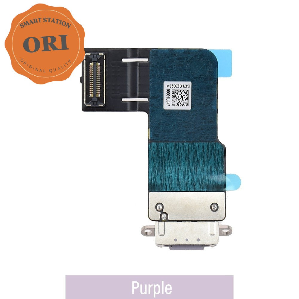 [Original] Charging Port with Flex Cable for iPad Air 11 (2024) -Purple