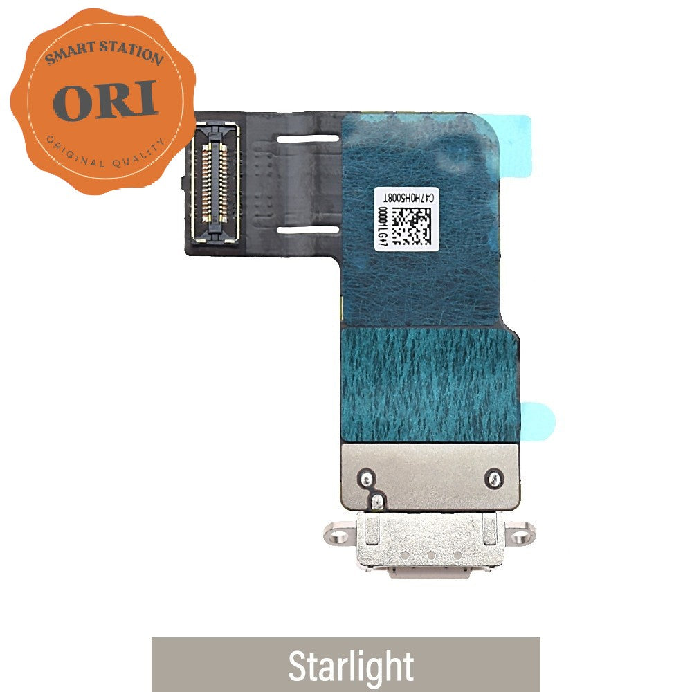 [Original] Charging Port with Flex Cable for iPad Air 11 (2024) -Starlight