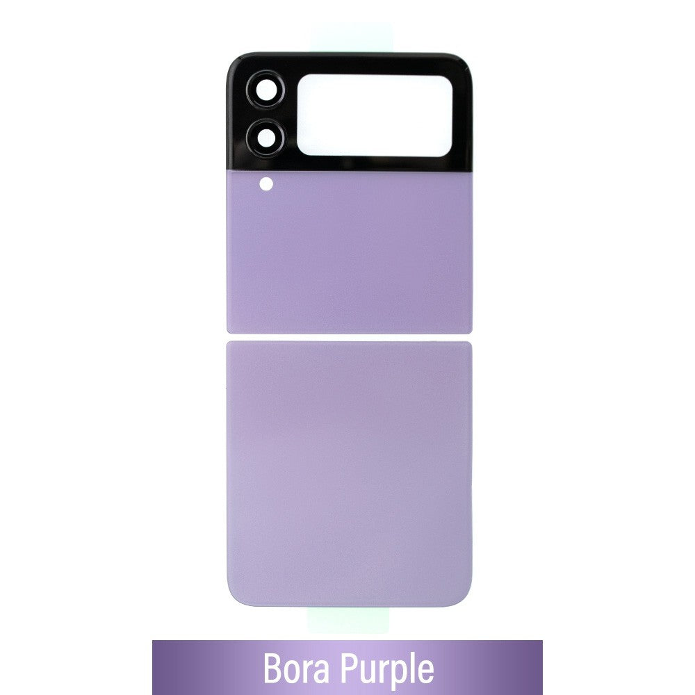 Rear Cover Glass For Samsung Galaxy Z Flip4 5G F721B - Bora Purple