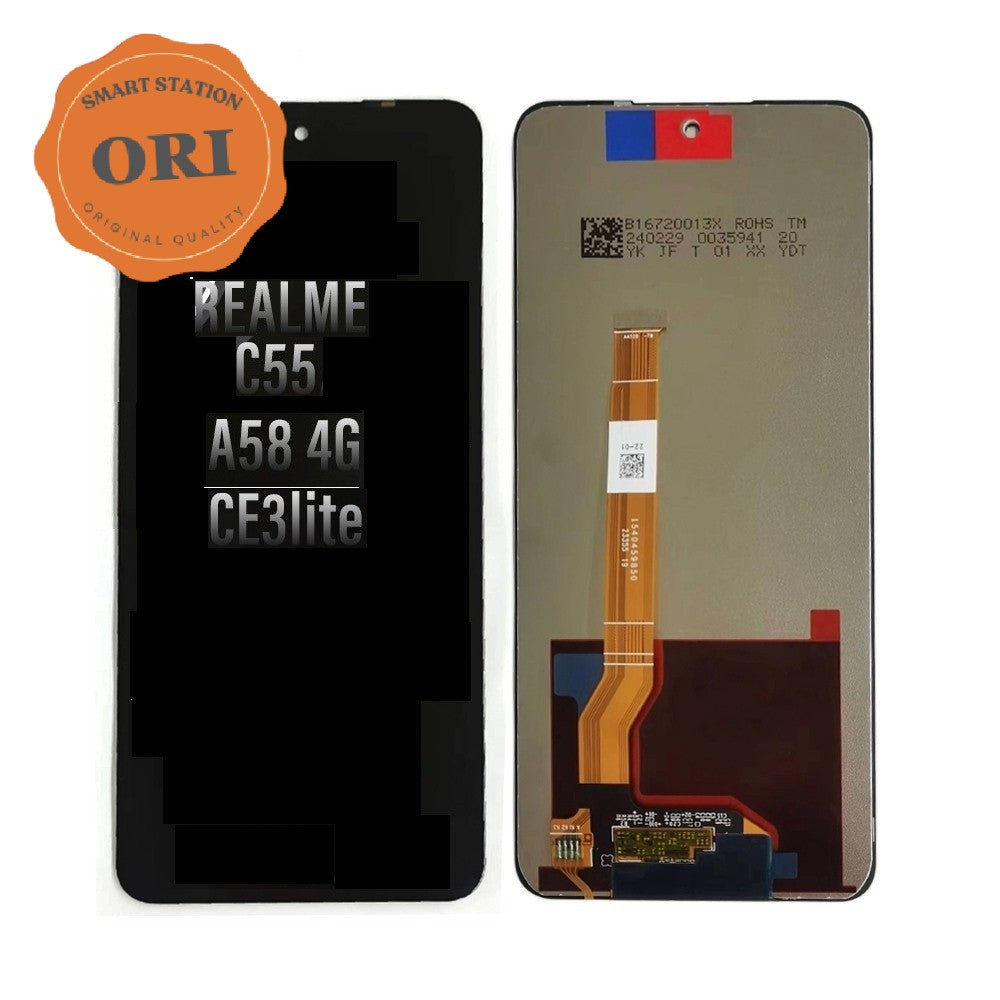 [Original]  Realme C55 / A58 4G /  Nord CE3lite LCD Screen Assembly Replacement