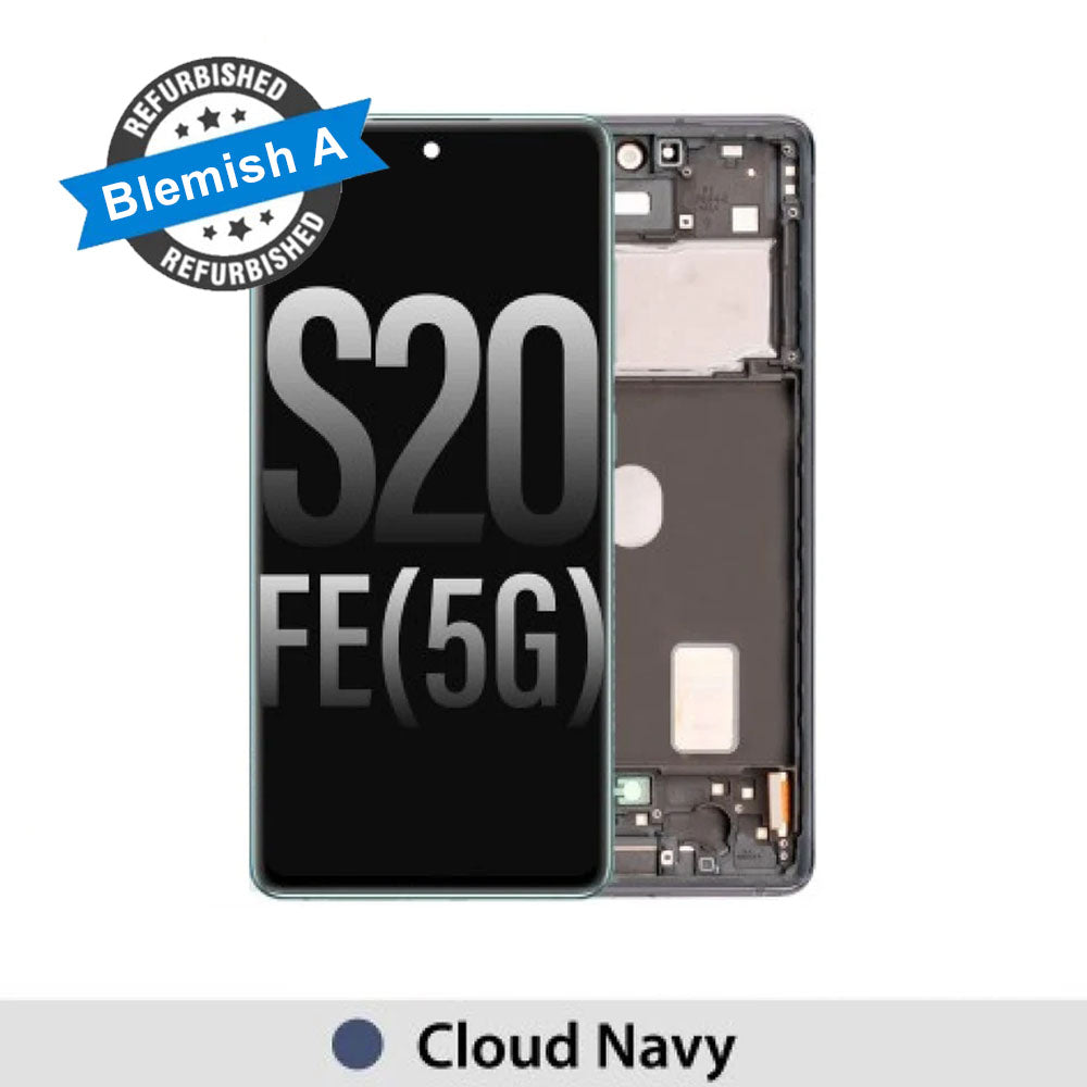 [Blemish A- Original Refurb] Samsung S20 FE Screen Replacement-Navy