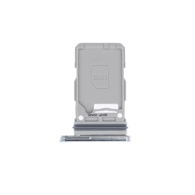 Single SIM Card Tray for Samsung Galaxy S21 Ultra 5G G998-Phantom Silver