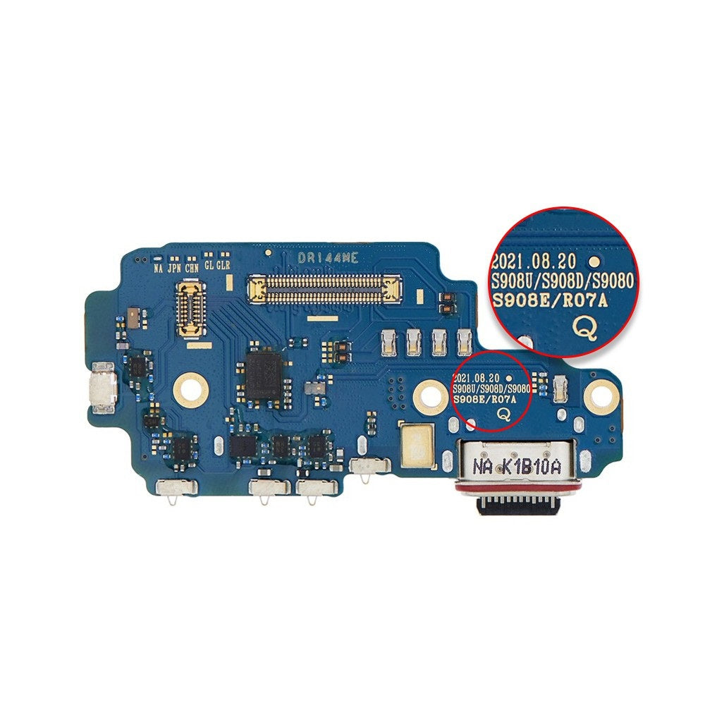 [Original] Samsung S22 Ultra Charging port / Sim card reader board ( 908E/ 908U)