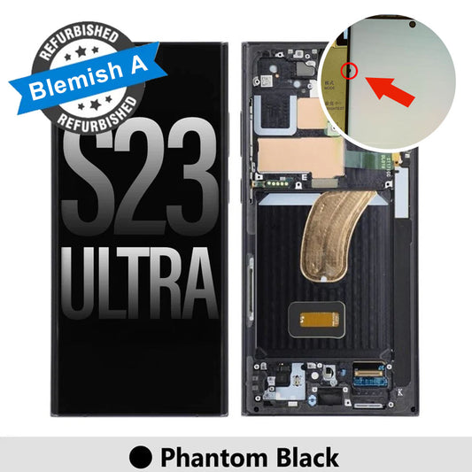 [Original Refurb - Blemish] Samsung S23 Ultra Screen Replacement-Phantom Black