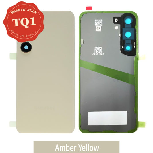 Rear Cover Glass For Samsung Galaxy S24-Amber Yellow