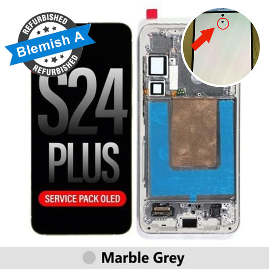 [Blemish A- Original Refurb] Samsung S24 Plus Screen Replacement-Marble Grey
