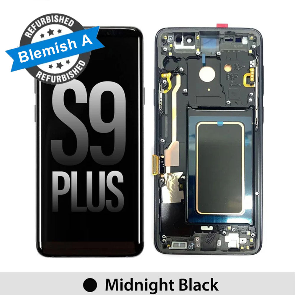 [Blemish A- Original Refurb] Screen Replacement for Samsung Galaxy S9 Plus Black