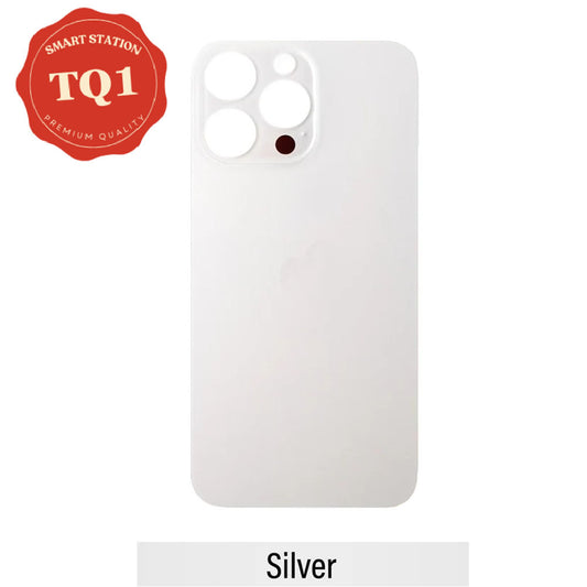 [TQ1] Back Glass Replacement for iPhone 14 Pro-Silver
