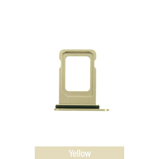 Single SIM Card Tray for iPhone 15 / 15 Plus-Yellow