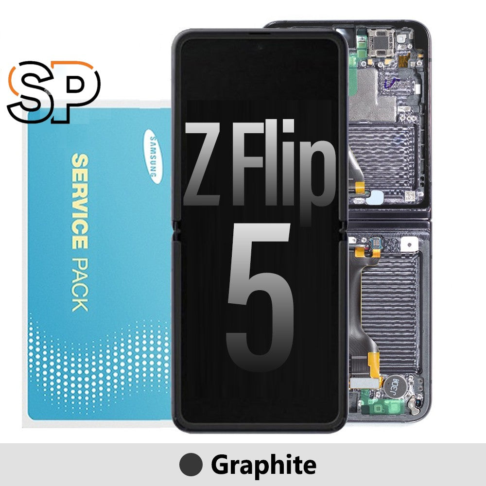 [Service Pack] Samsung Galaxy Z Flip 5 F731B Screen Digitizer-Graphite