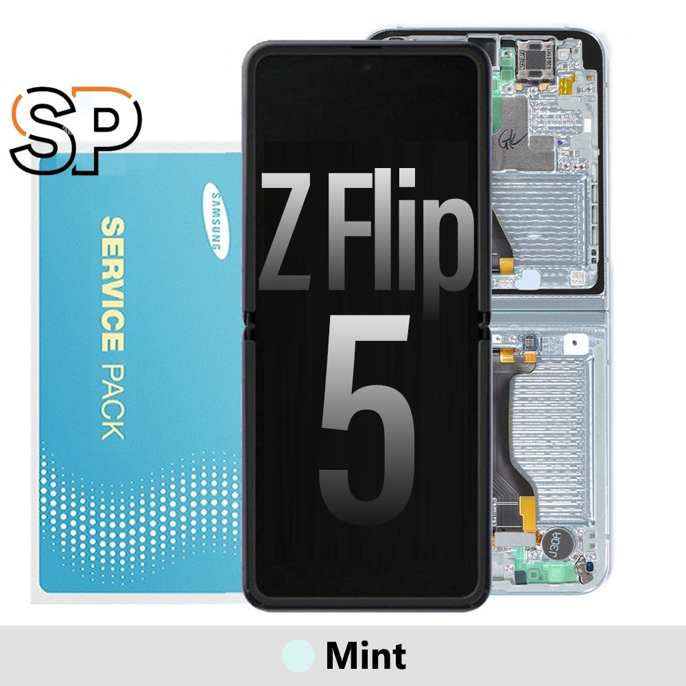 [Service Pack] Samsung Galaxy Z Flip 5 F731B Screen Digitizer-Mint