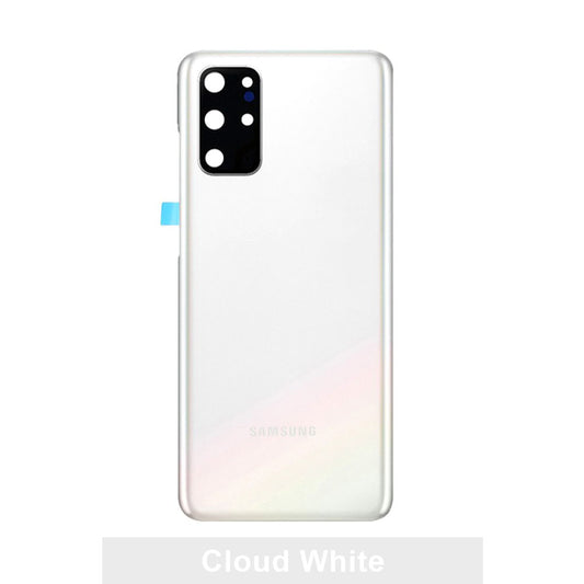Back Glass White for Samsung S20 Plus