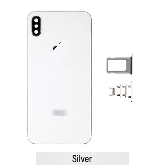 Rear Housing for iPhone XS Max-Silver