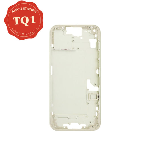 [TQ1] Chassis Mid Frame Cover Replacement Assembly for iPhone 15-Yellow (Without Small Parts with SIM Tray Version)
